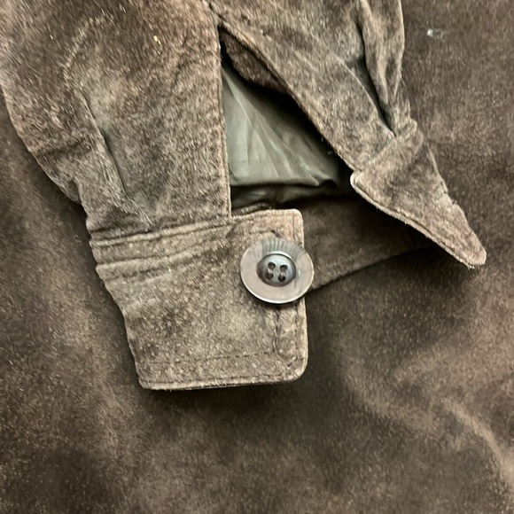 Pellecuir Suede Jacket Brown Large - Picture 5 of 9